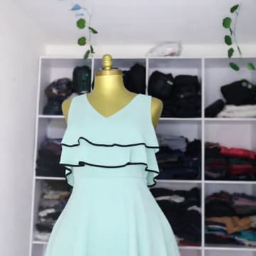 Stylish Ruffled Dress