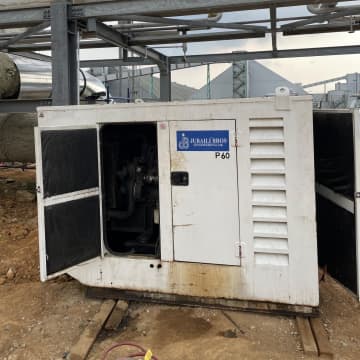 Used Perkins lister generator, 60kva image 4