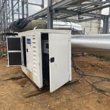 Used Perkins lister generator, 60kva image 5
